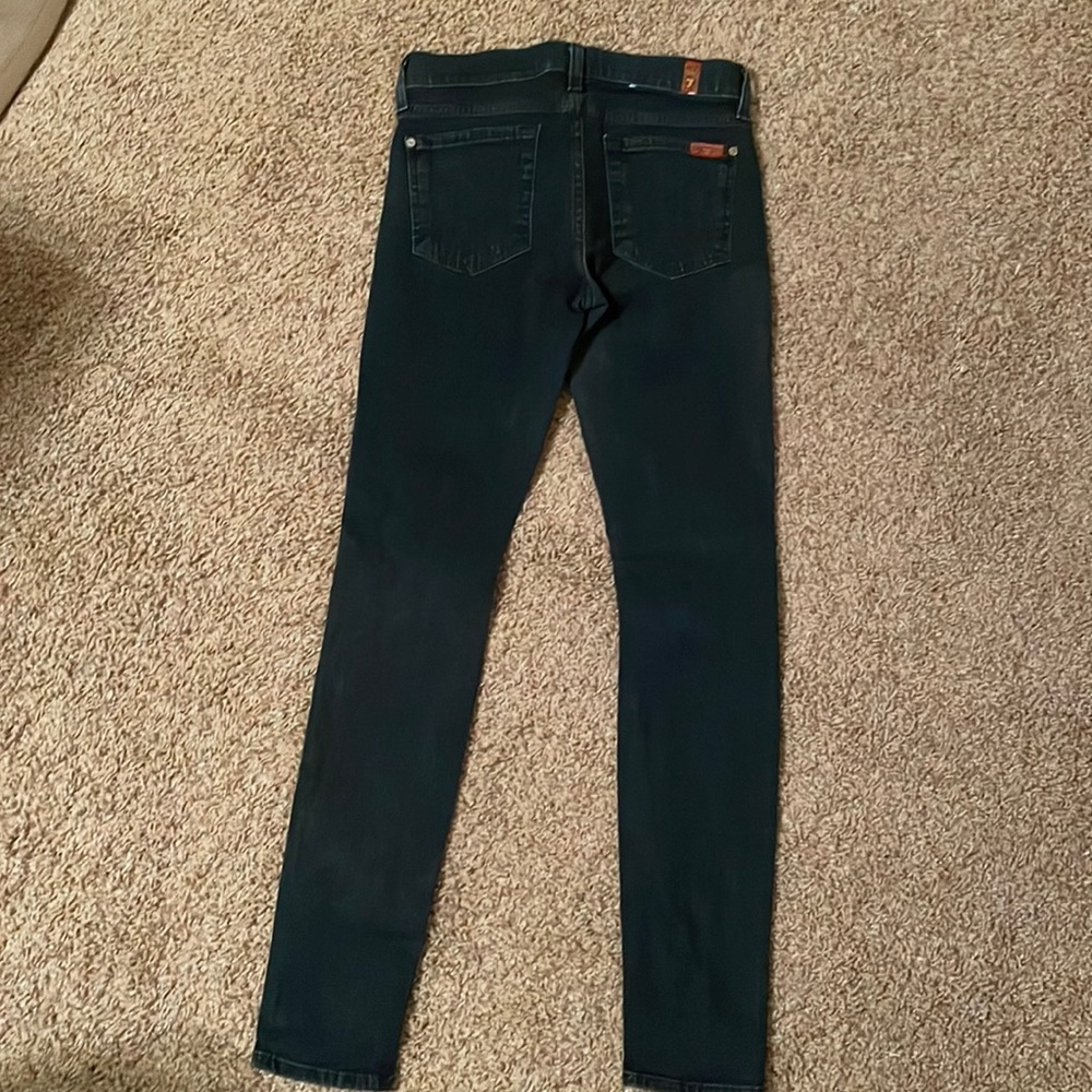 7 for all mankind, petite skinny jeans.
